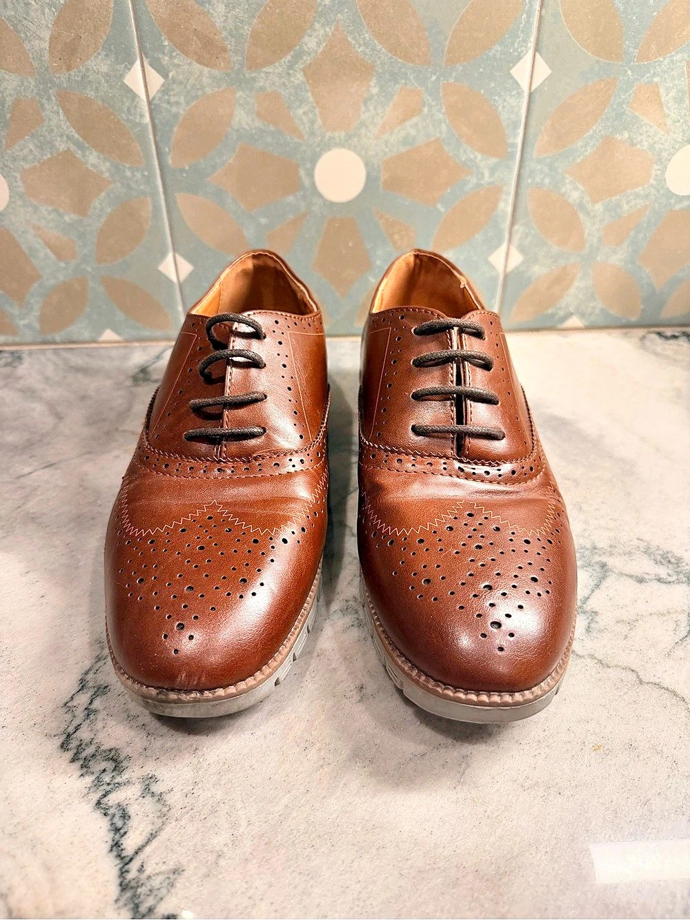 Deer Stags Benton Jr Wingtip Oxfords